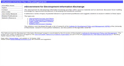 Desktop Screenshot of egov4dev.org